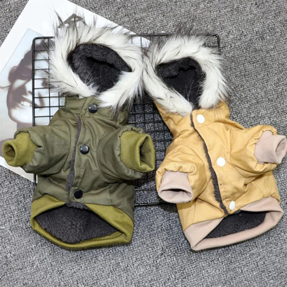 TrailWarm Hooded Pet Coat
