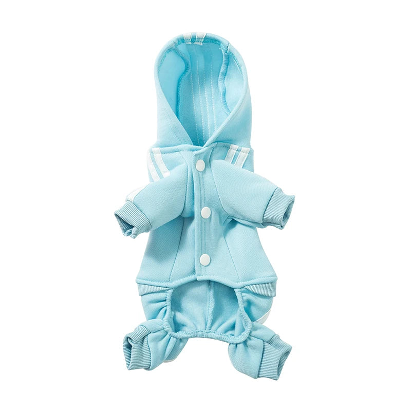 Sport Hoodie Dog Jumpsuit (4-Leg) 🐶✨