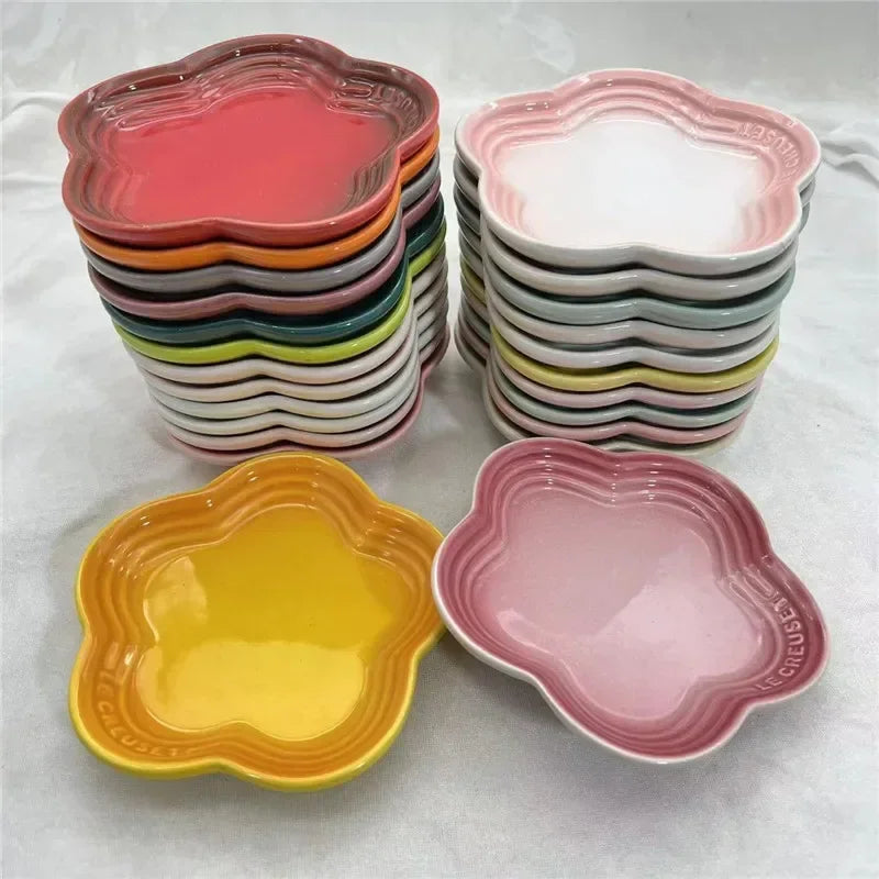 Extra-Wide Raised Ceramic Pet Bowl (Whisker-Friendly & Anti-Vomiting)