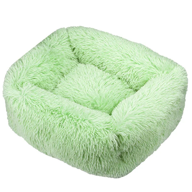 CloudCalm Plush Dog Bed