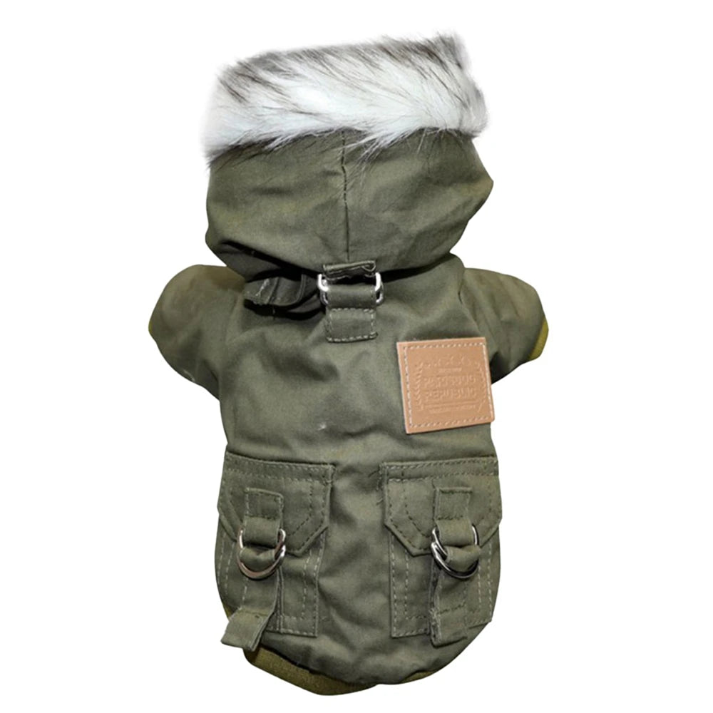 TrailWarm Hooded Pet Coat