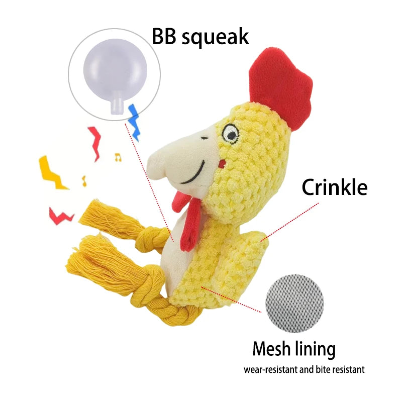 Plush Pals Squeaky Chew Toy