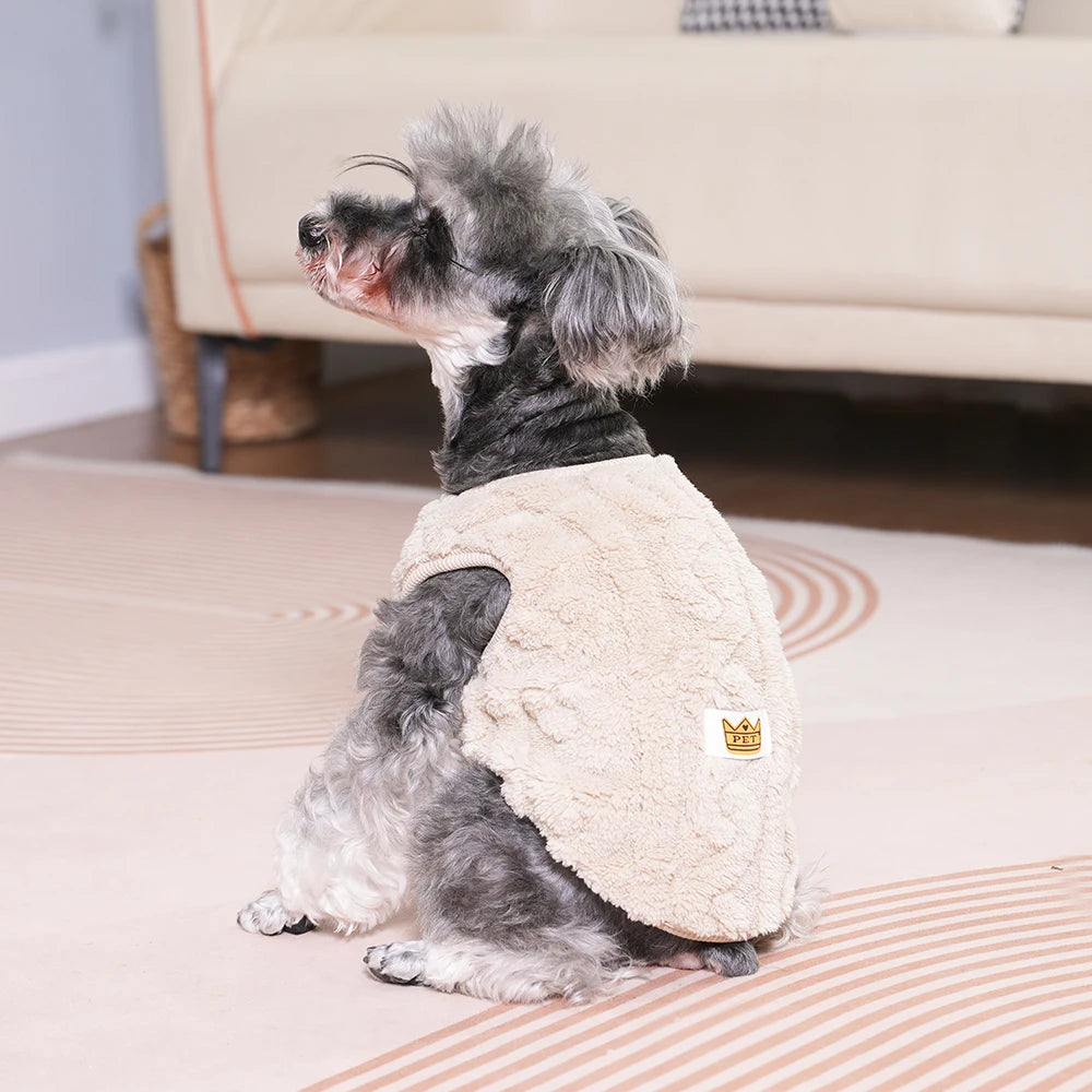 🧵Cozy Fleece Pet Sweater