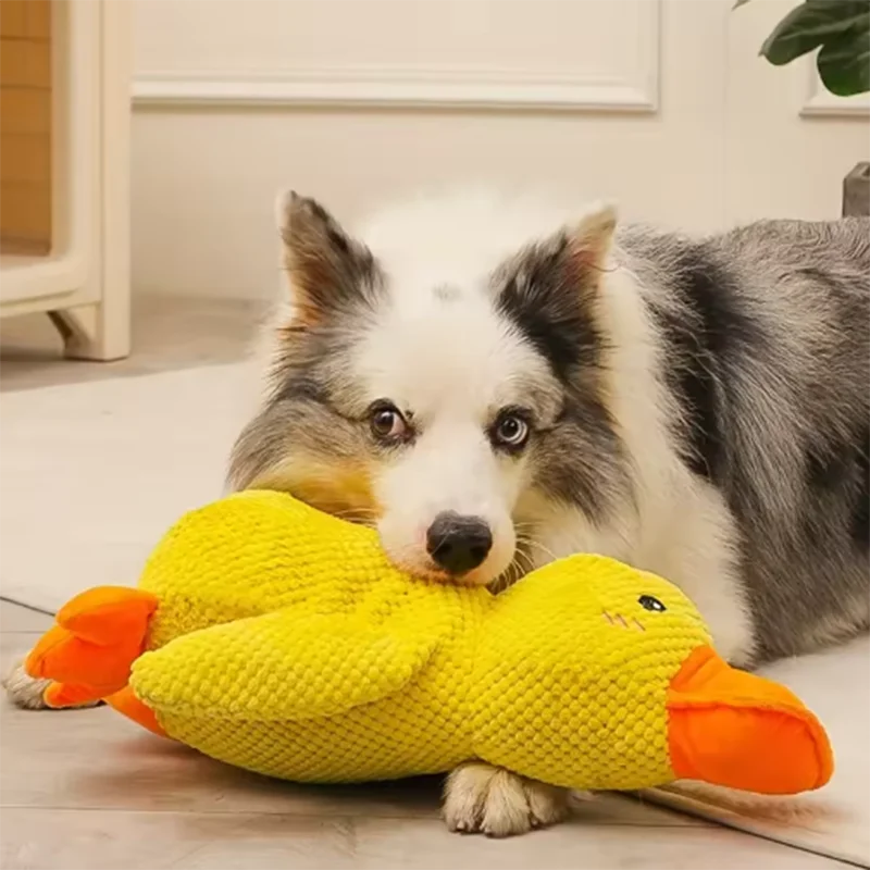 🐤Snuggle Duck Plush Squeaky Toy