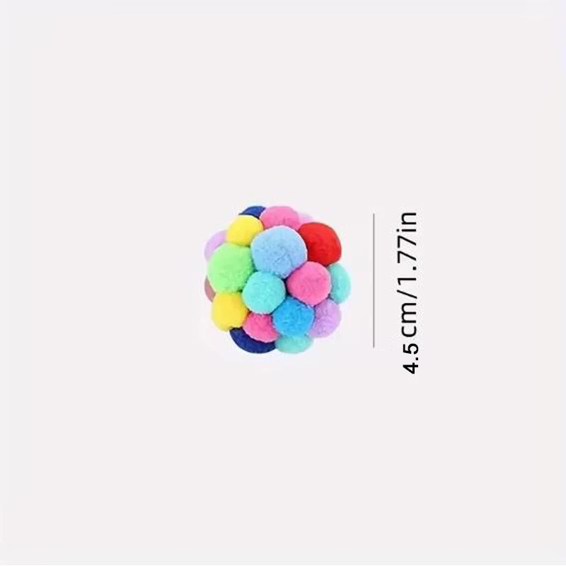 Color Pop Plush Bell Balls