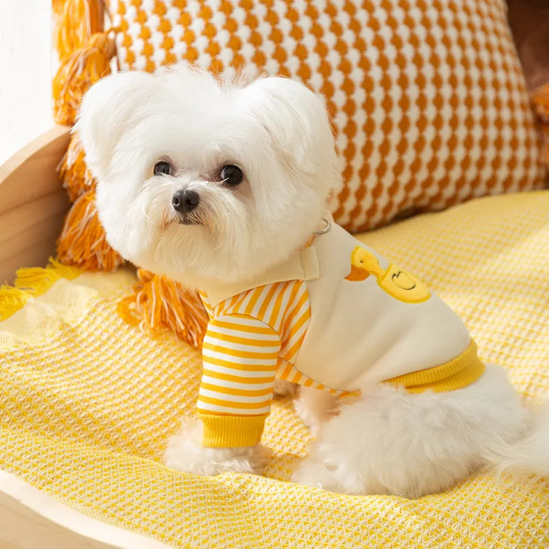 Winter Cartoon Dog Hoodie Sweatshirt (XS–XXL)