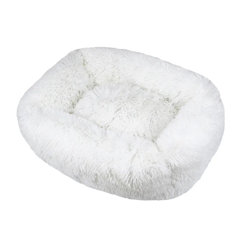 CloudCalm Plush Dog Bed
