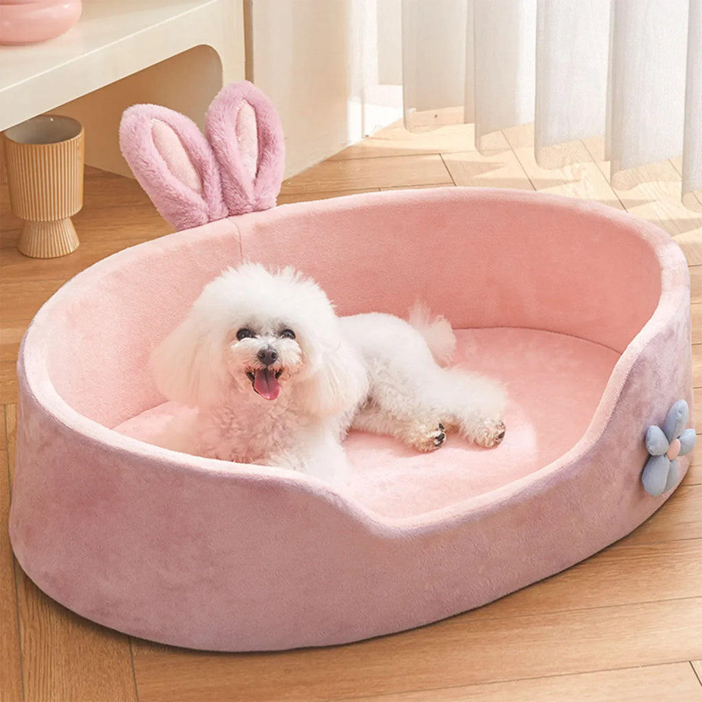 BlushNest Cozy Pet Bed