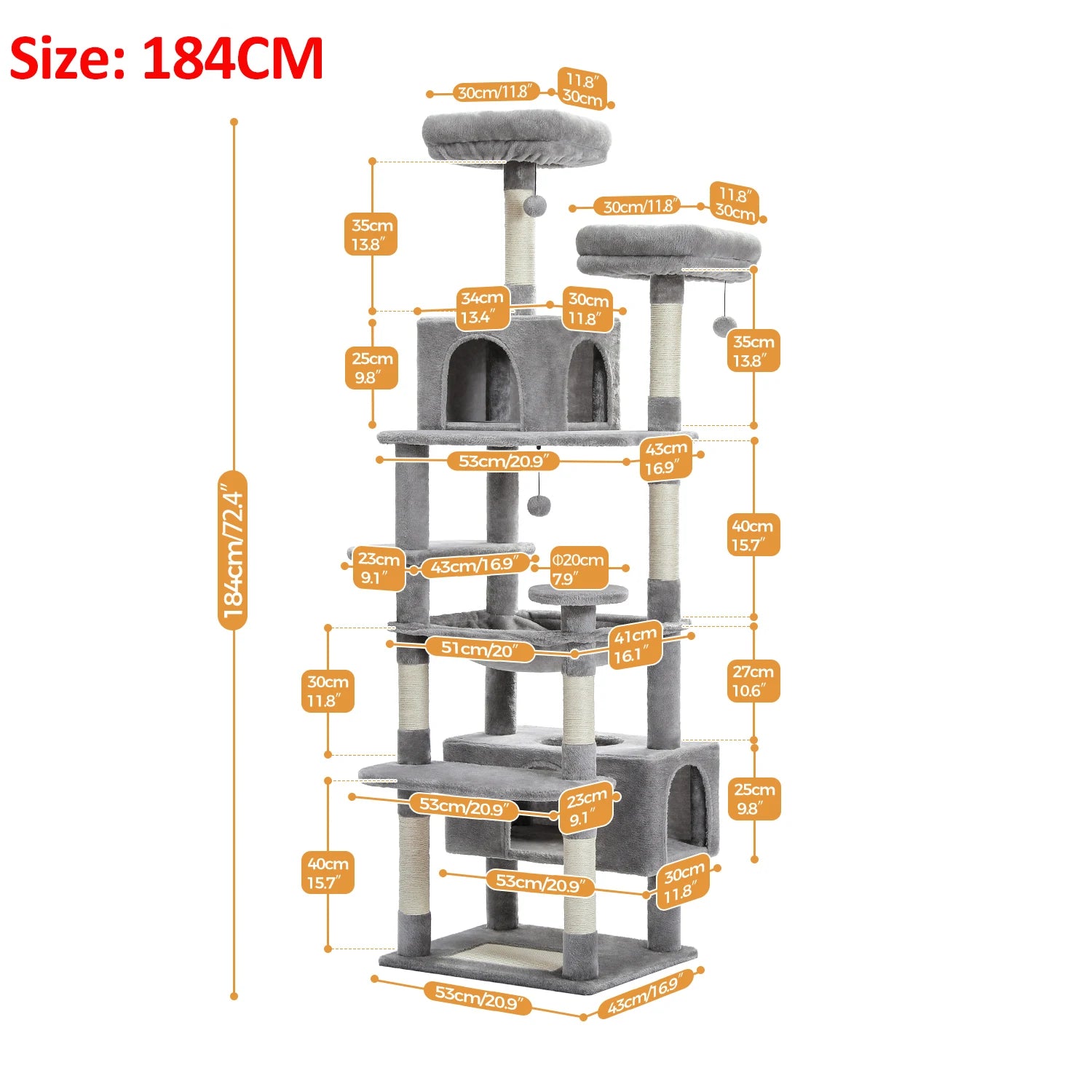 CalmPeak Cat Tree