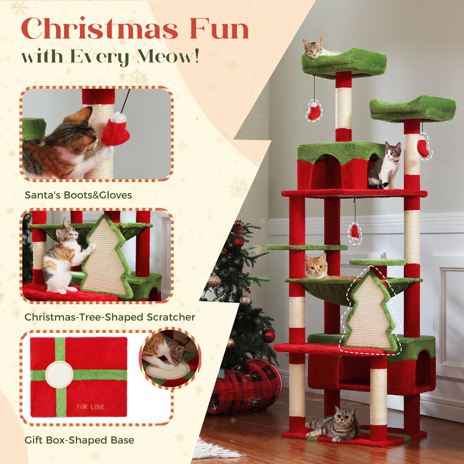 CalmPeak Cat Tree