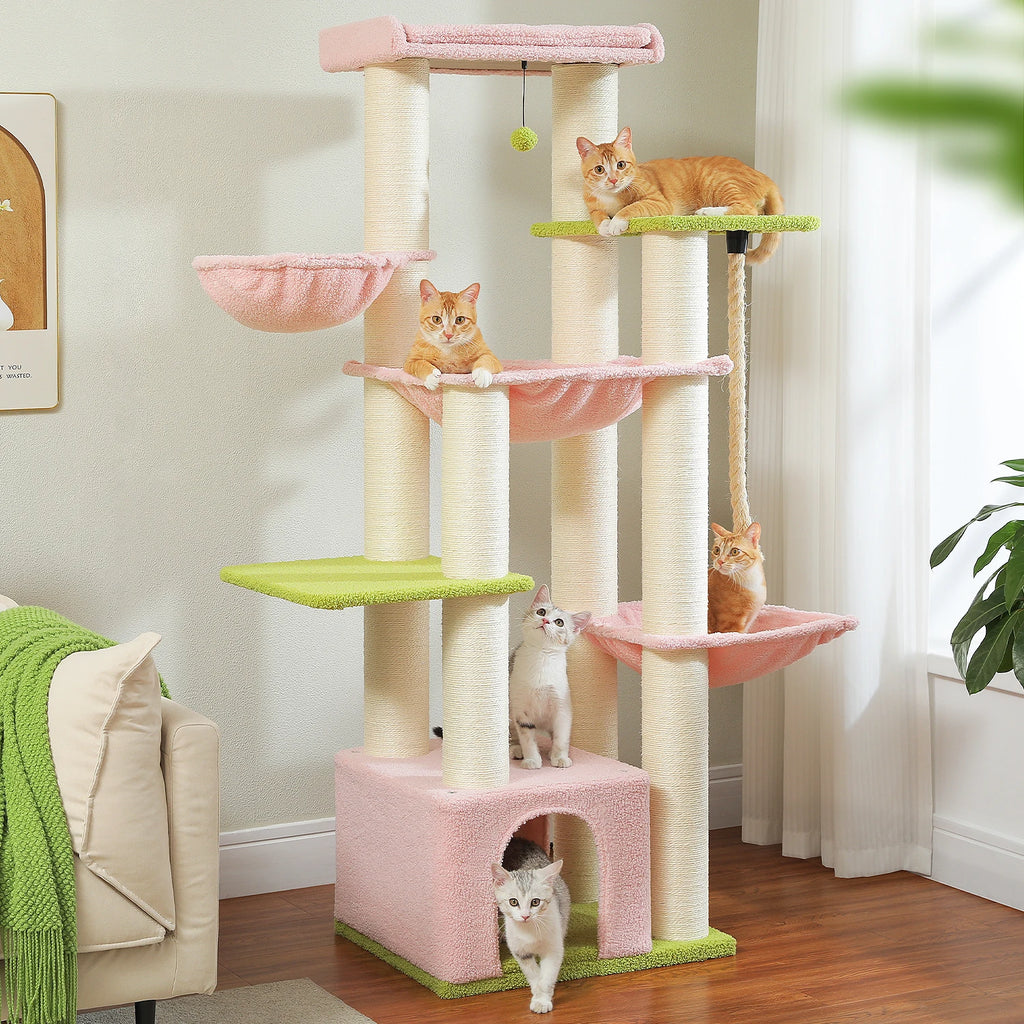 Extra-Large Climbing Tower for Big & Multi-Cat Homes