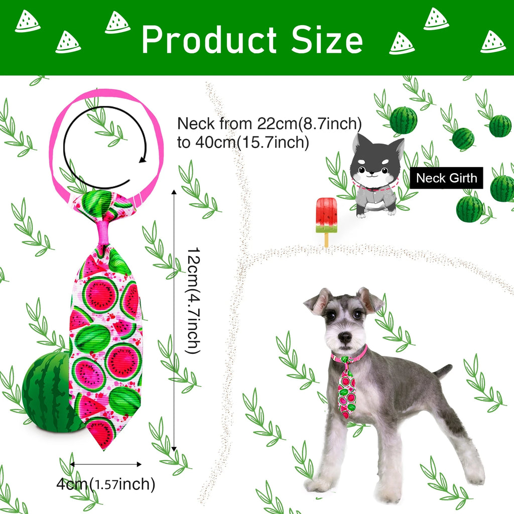 Colorful Pet Neckties Pack (10pcs)