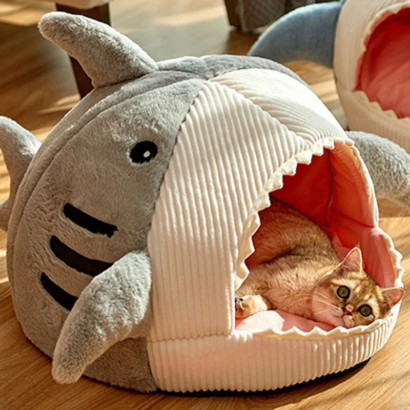 SharkNest Cozy Pet Cave