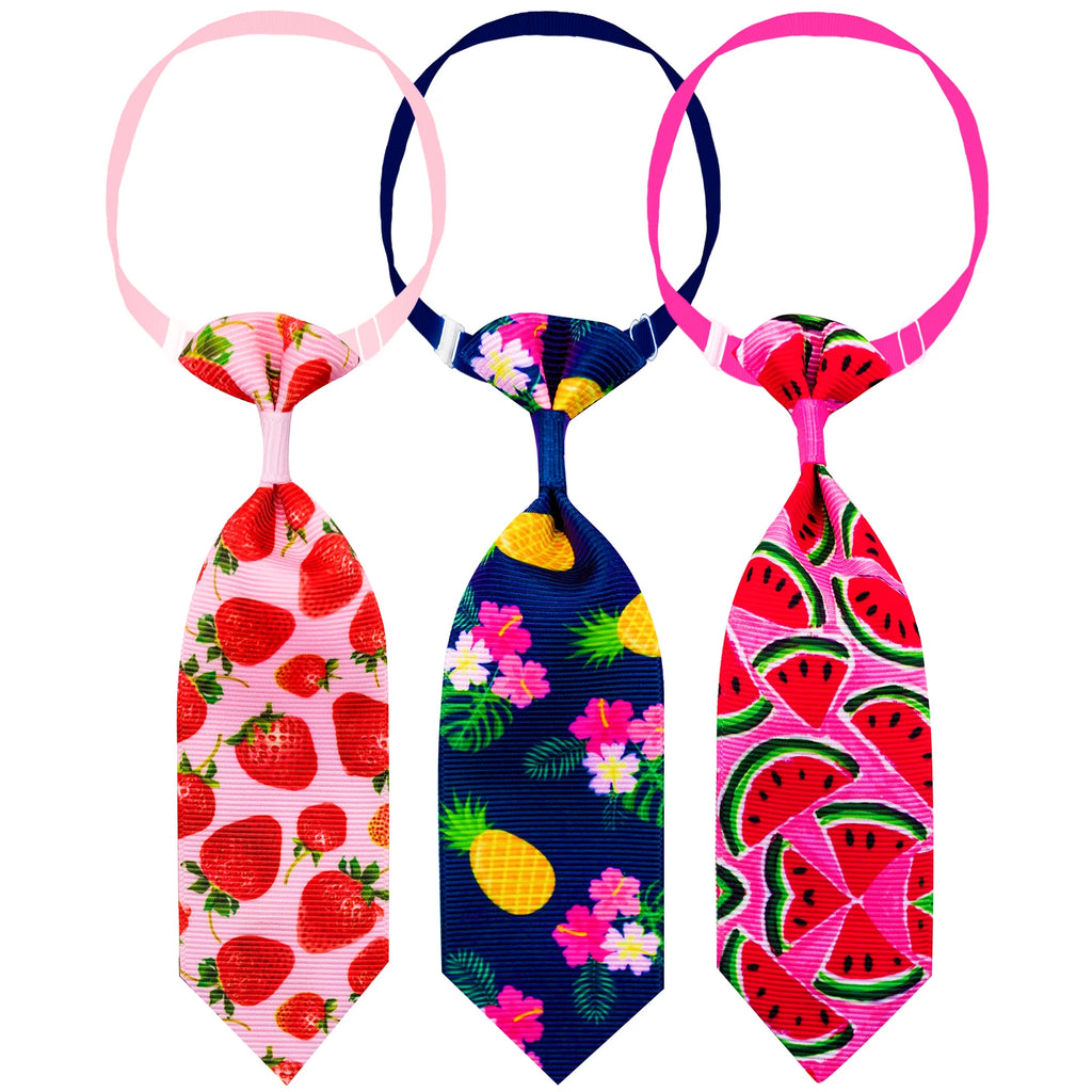 Colorful Pet Neckties Pack (10pcs)