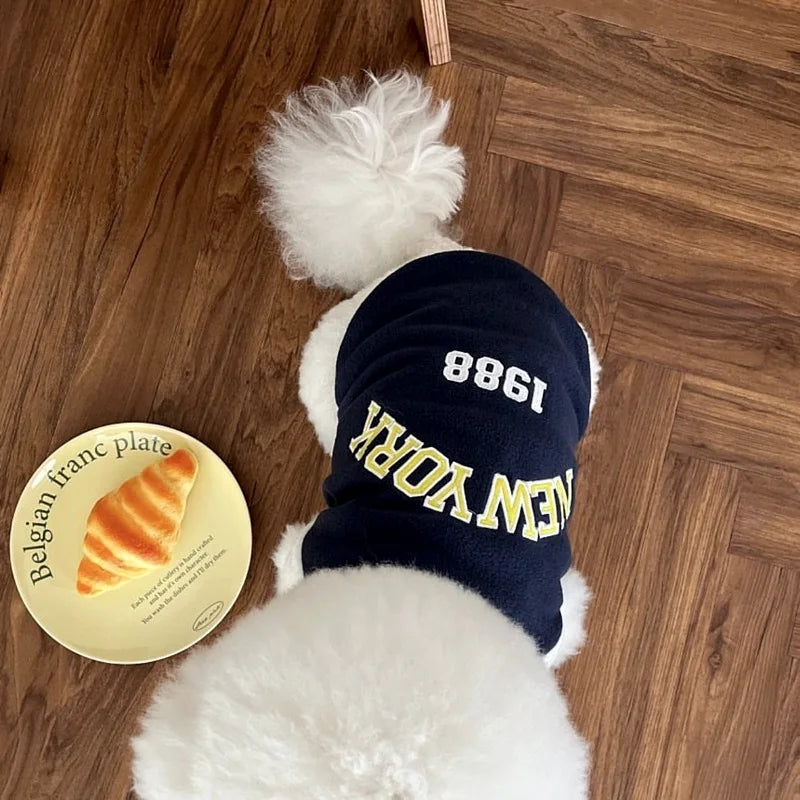 Varsity Cozy Dog Sweatshirt