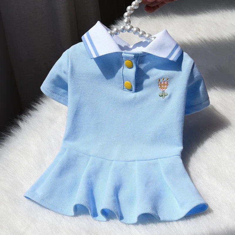 Cute Polo Pet Dress (Spring/Summer) 👗🐶