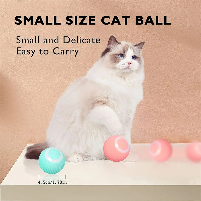 Smart Jump Ball Interactive Pet Toy (USB-C Rechargeable)