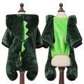 Cartoon Animal Fleece Pet Jumpsuit Pajama (Dogs & Cats)