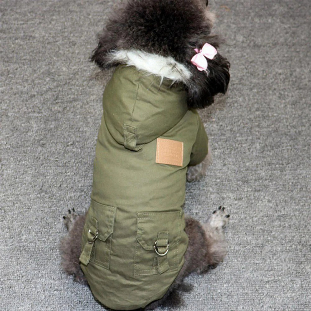 TrailWarm Hooded Pet Coat