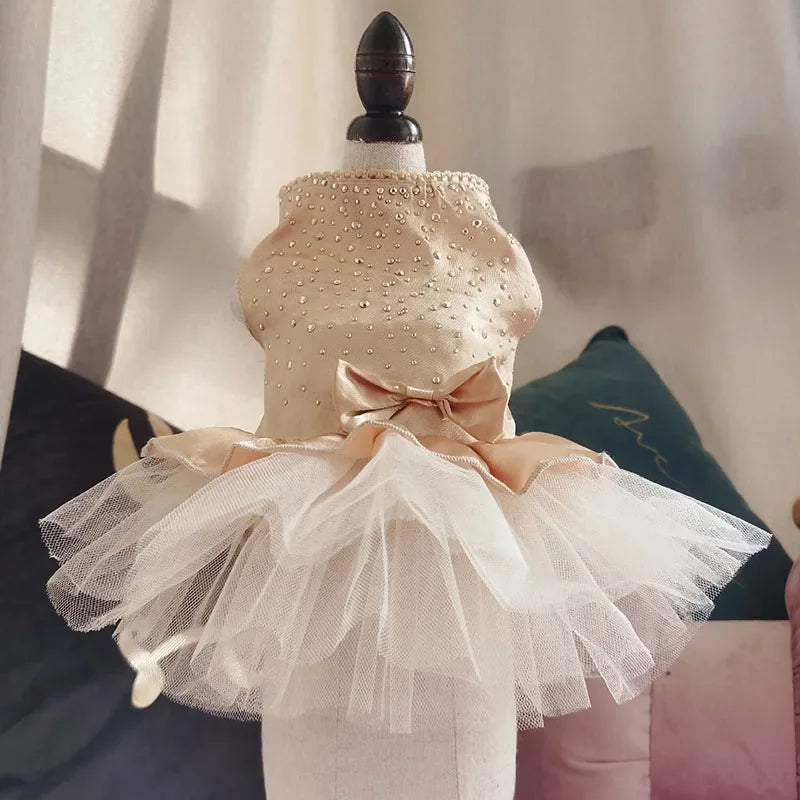 Princess Tulle Dog Dress (Cotton) 👑🎀