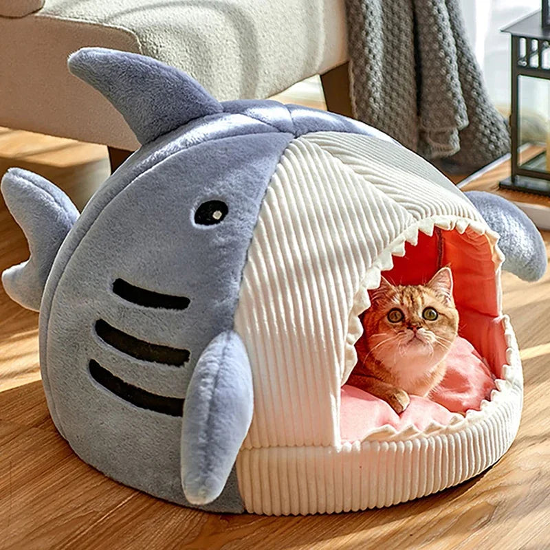 SharkNest Cozy Pet Cave