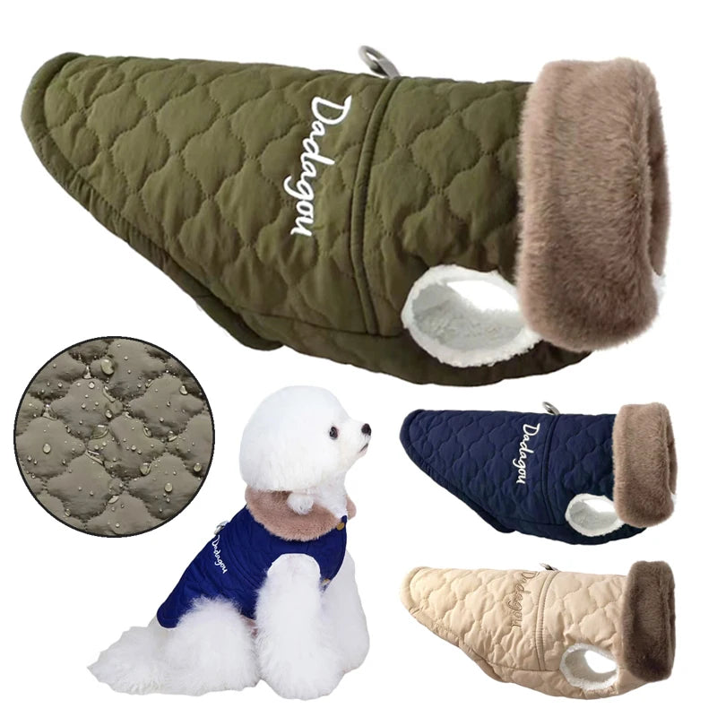 🐶WarmHug Fleece Dog Jacket