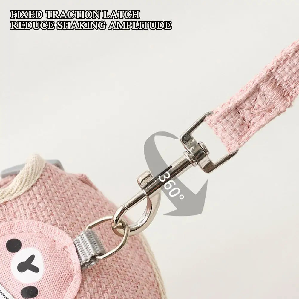 Necklace for Paws: Cozy Vest Harness + Leash Set