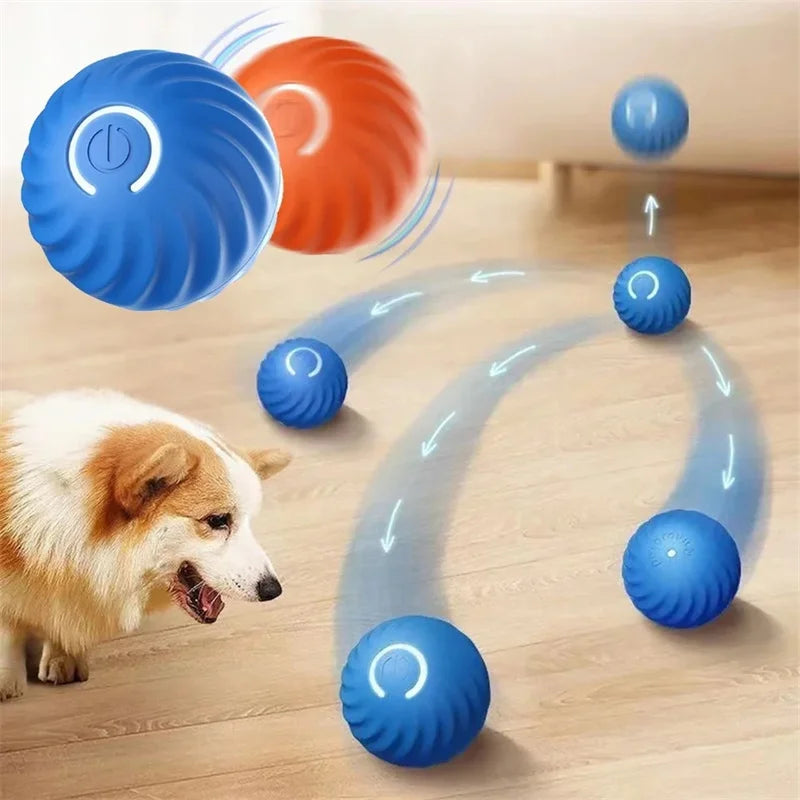Smart Jump Ball Interactive Pet Toy (USB-C Rechargeable)