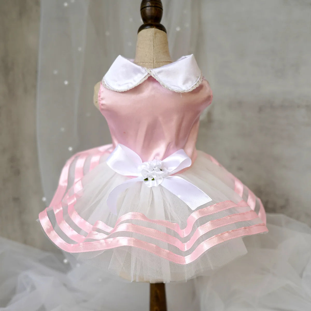 Princess Tulle Dog Dress (Cotton) 👑🎀