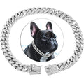 Diamond Cuban Chain Pet Necklace