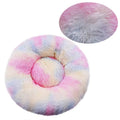 Ultra-Soft Calming Plush Pet Bed – Round, Washable Comfort Bed for Cats & Dogs