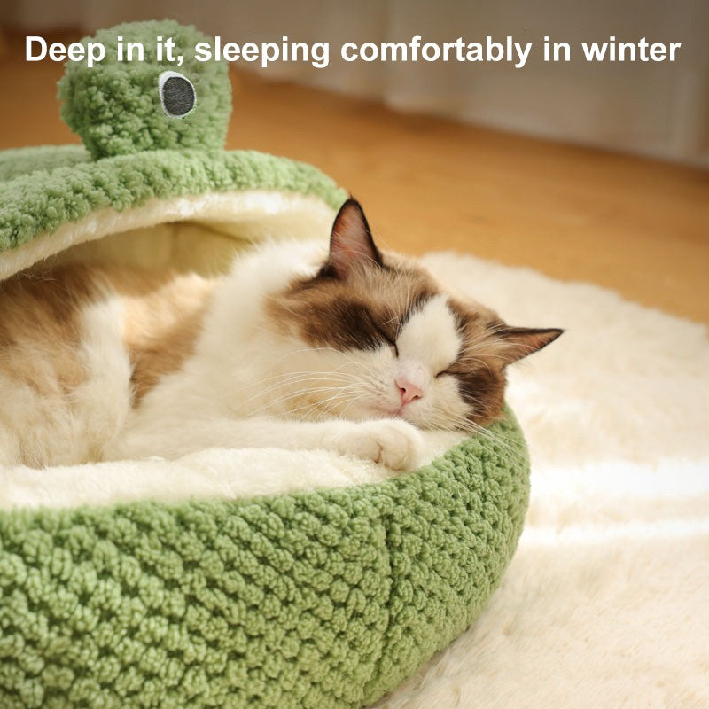 FrogNest Cozy Pet Cave