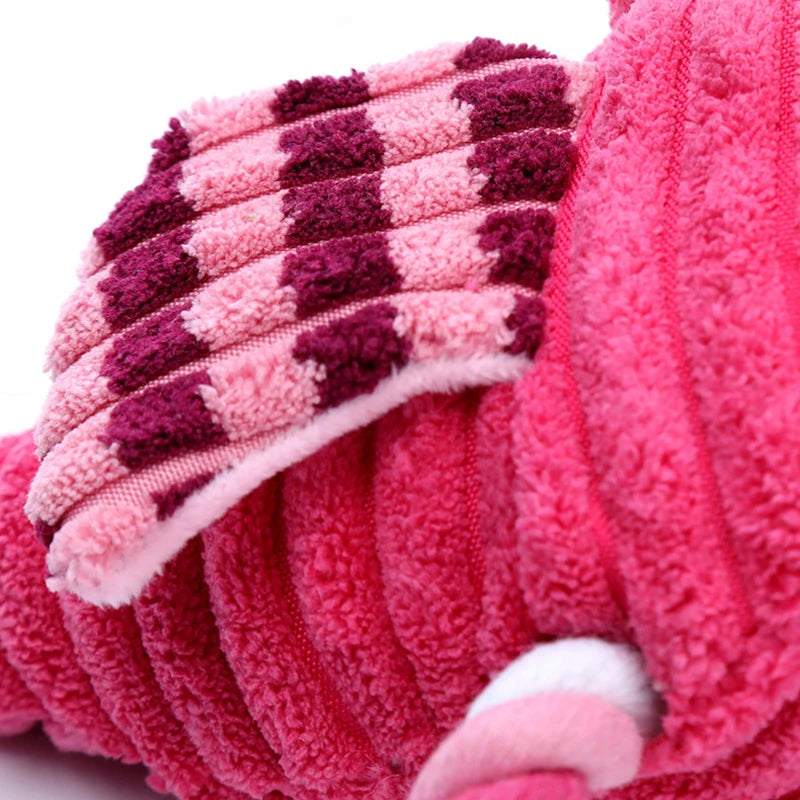 Flamingo Plush Squeaky Toy