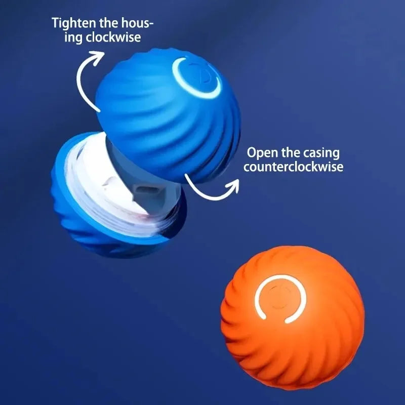 Smart Jump Ball Interactive Pet Toy (USB-C Rechargeable)