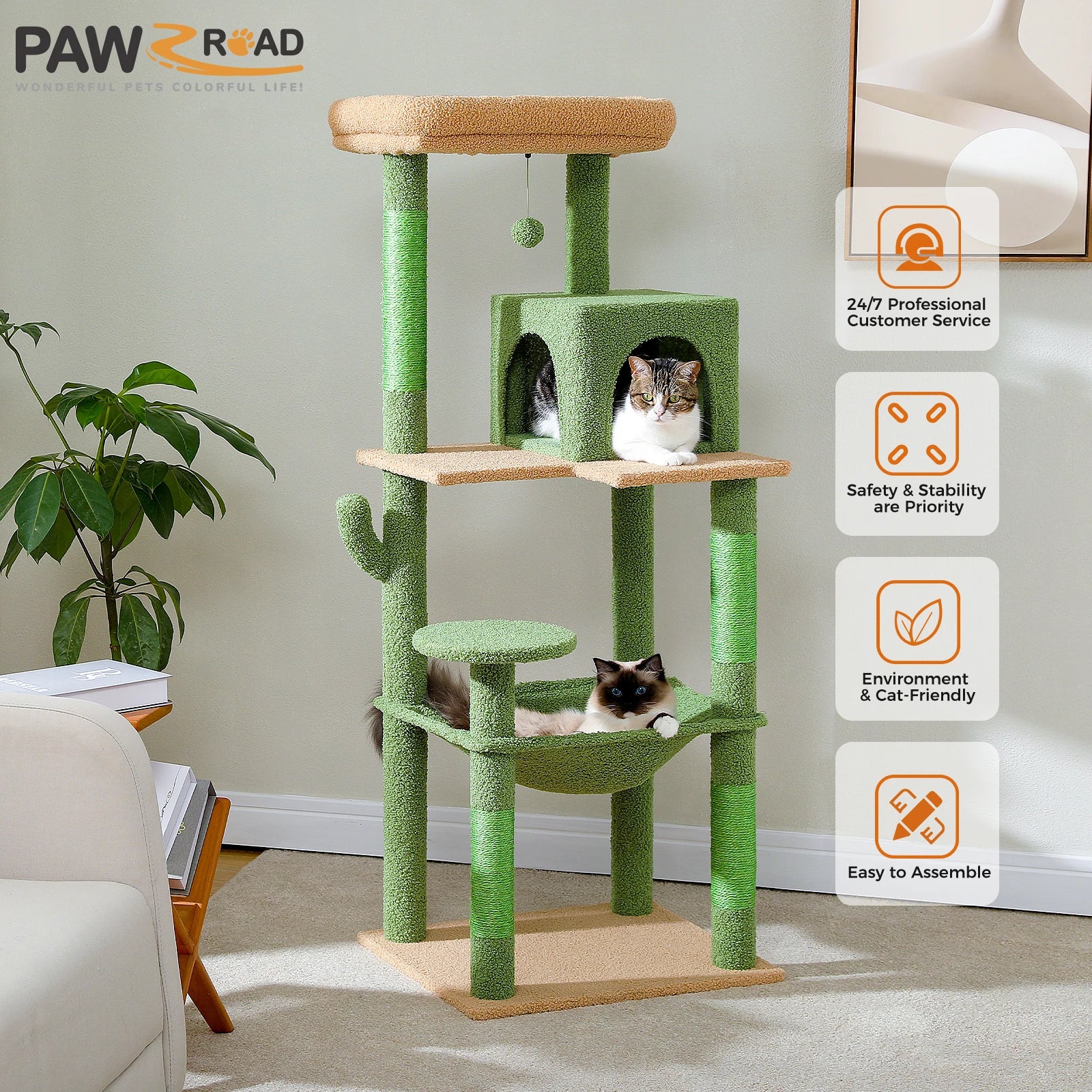GreenHaven Cat Tree