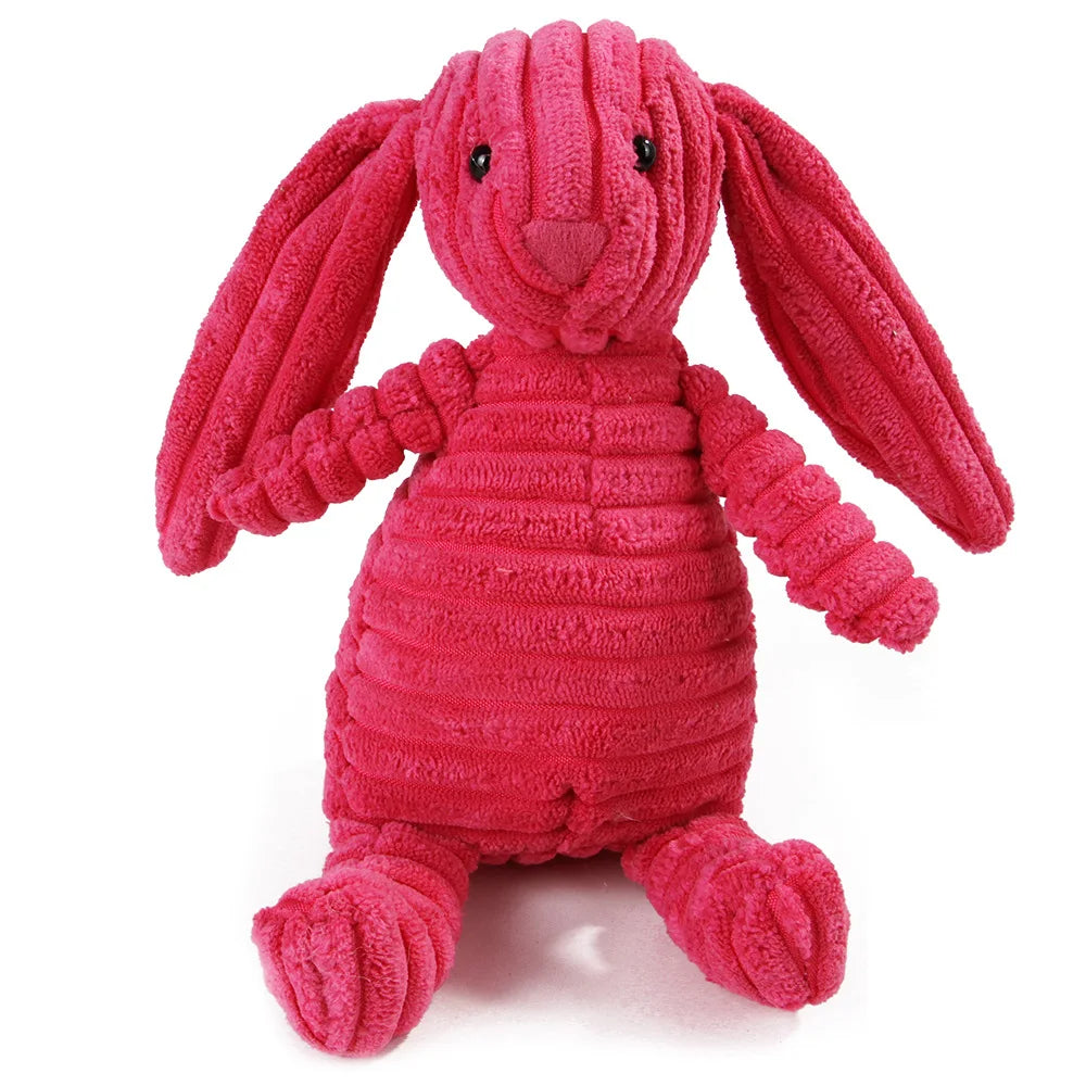 🐷 Crunchy Pals Corduroy Squeaky Dog Toy