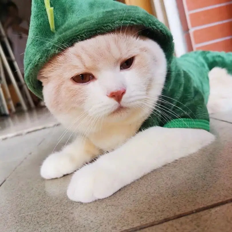 SnuggleBuddy Fleece Pet Jumpsuit