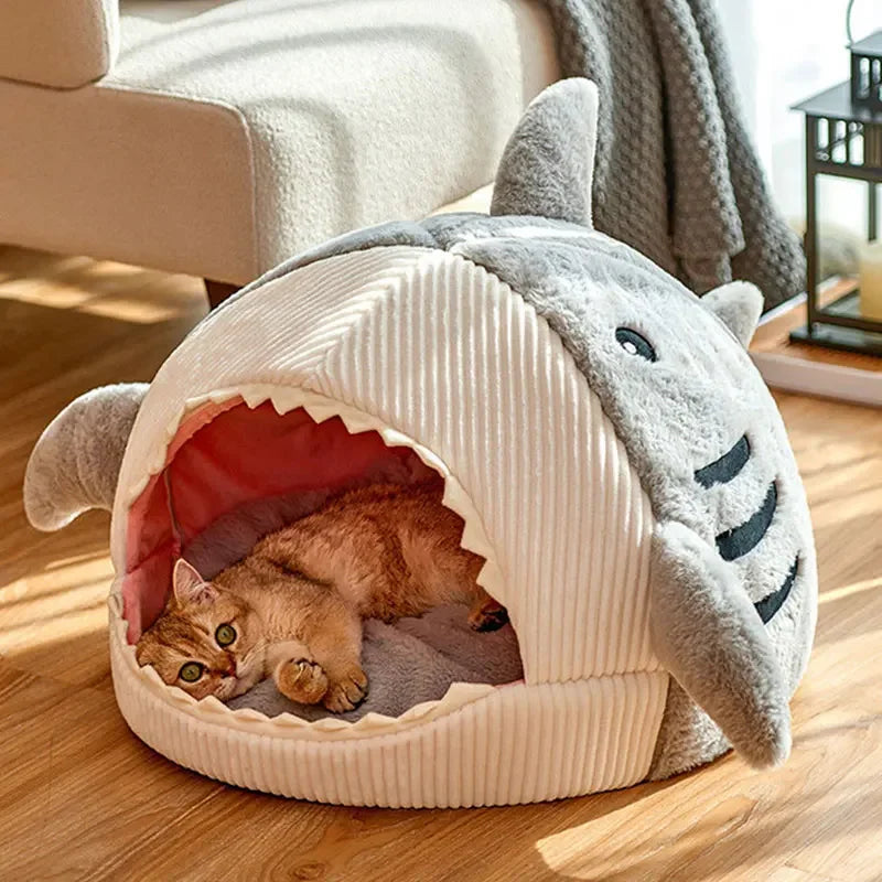 SharkNest Cozy Pet Cave