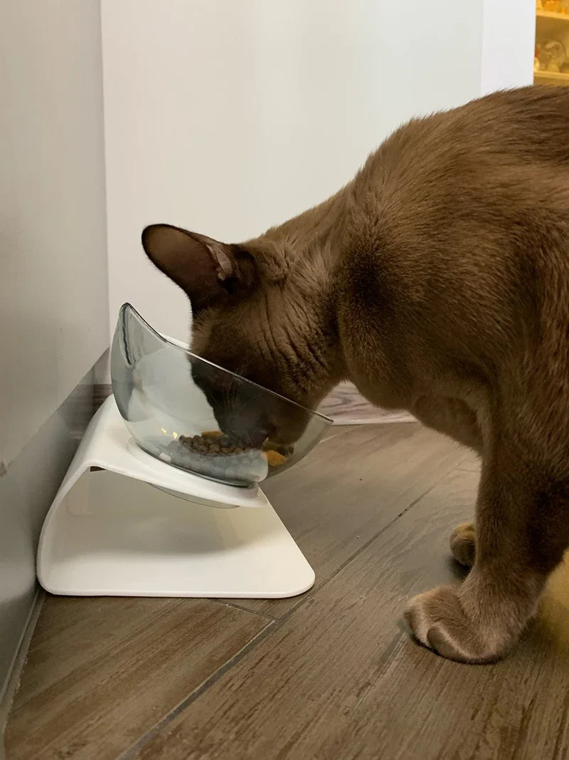 Detachable Food & Water Bowl Set for Cats & Small Dogs