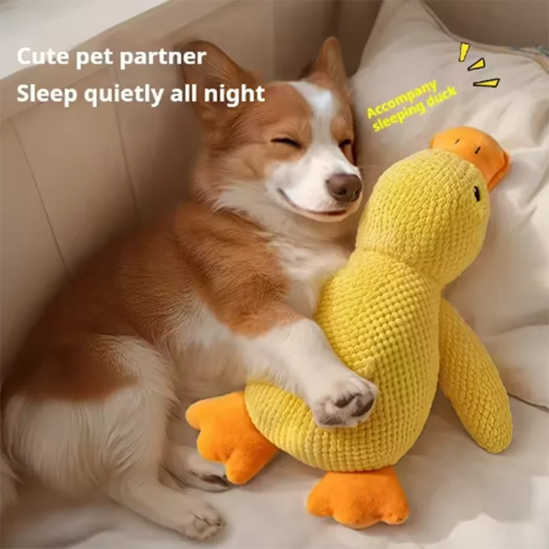 🐤Snuggle Duck Plush Squeaky Toy
