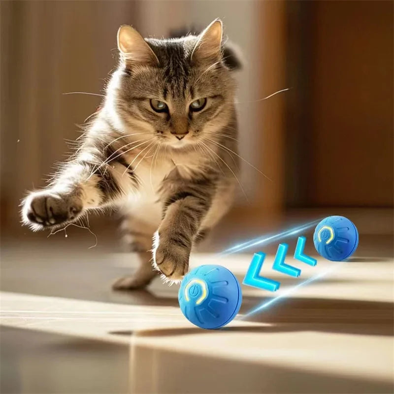 Smart Jump Ball Interactive Pet Toy (USB-C Rechargeable)