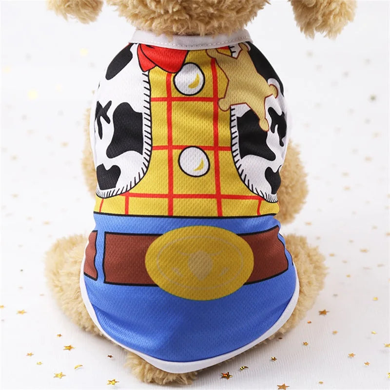 Cartoon Summer Dog Vest T-Shirt 🐶🍭