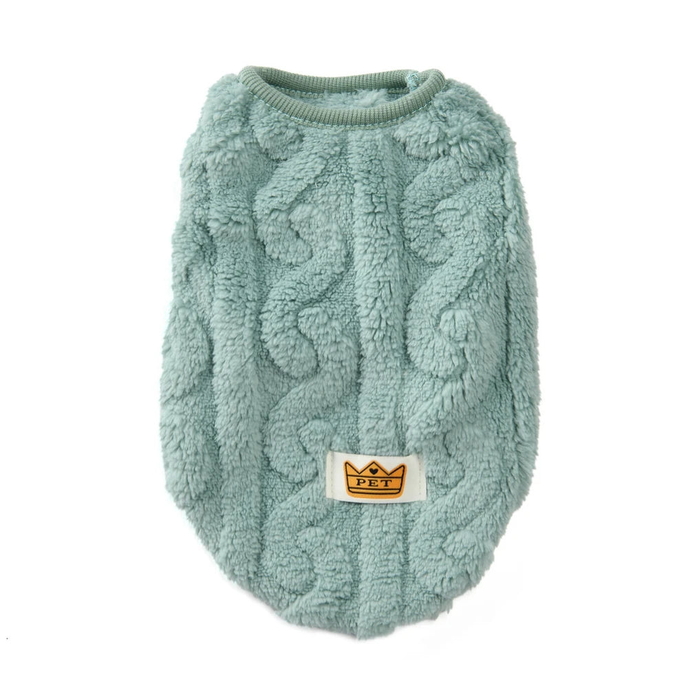 🧵Cozy Fleece Pet Sweater