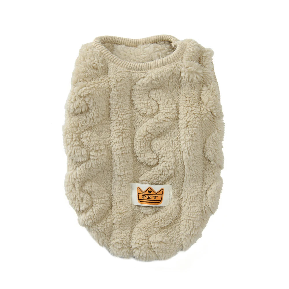 🧵Cozy Fleece Pet Sweater