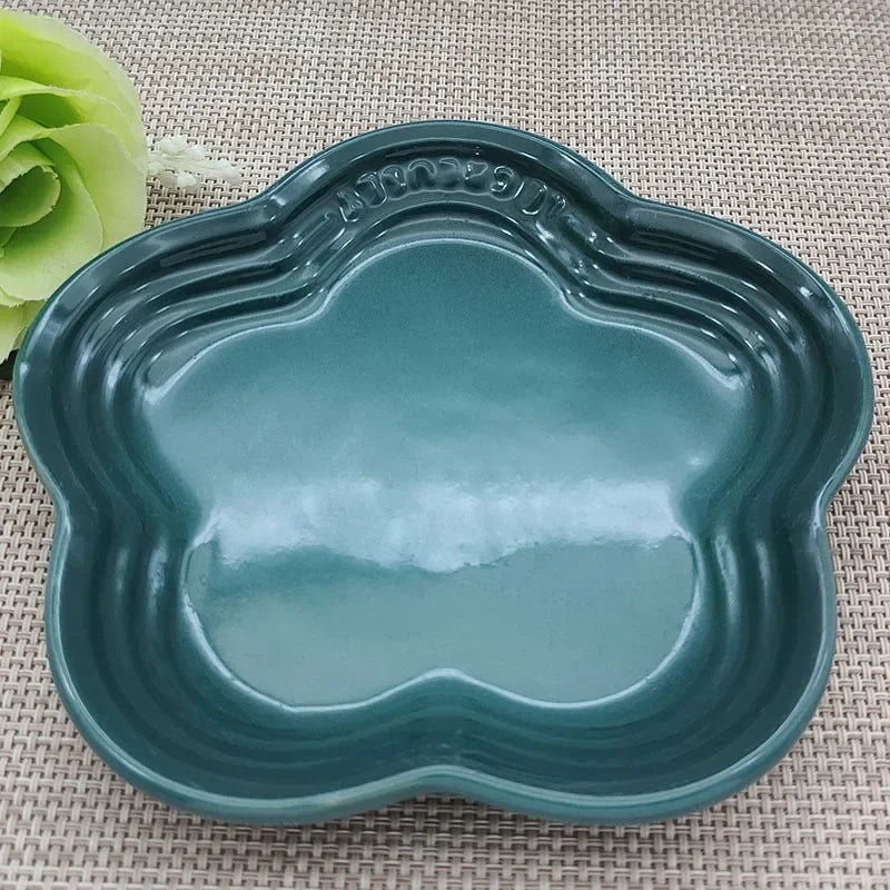 Extra-Wide Raised Ceramic Pet Bowl (Whisker-Friendly & Anti-Vomiting)