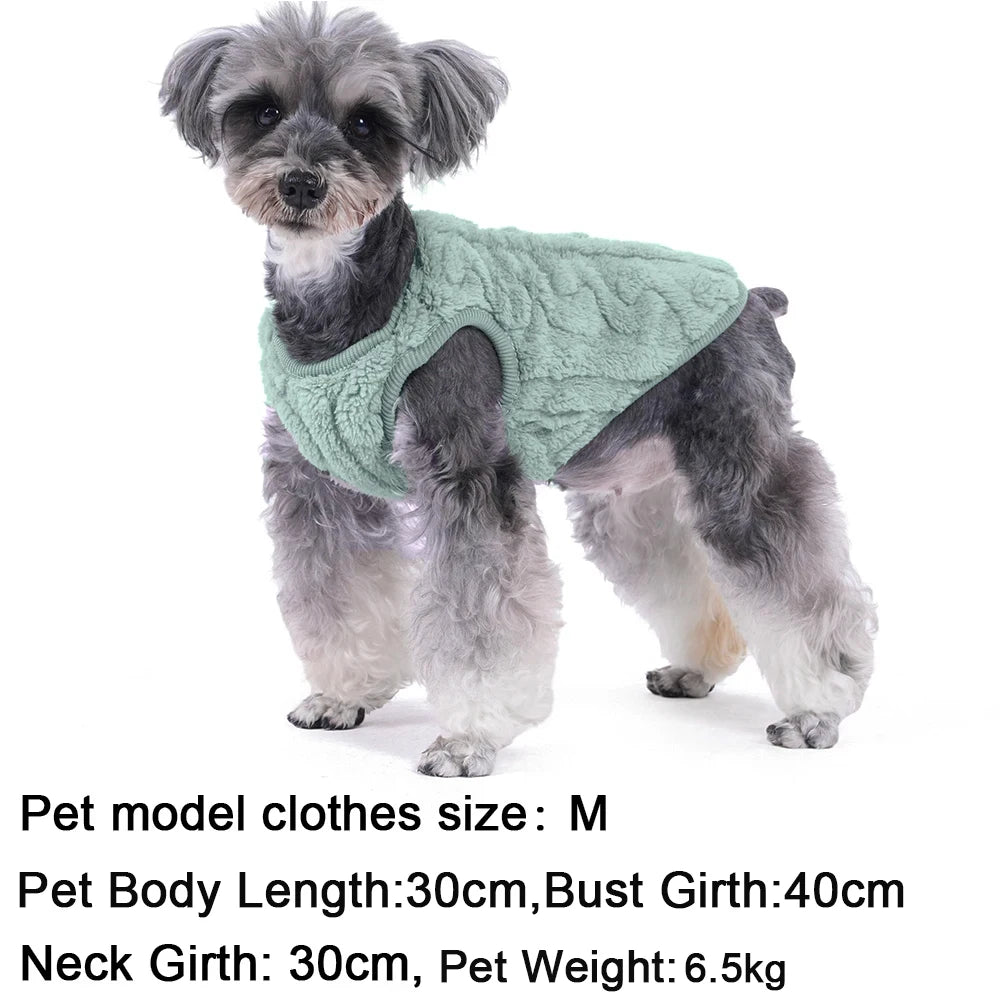 🧵Cozy Fleece Pet Sweater