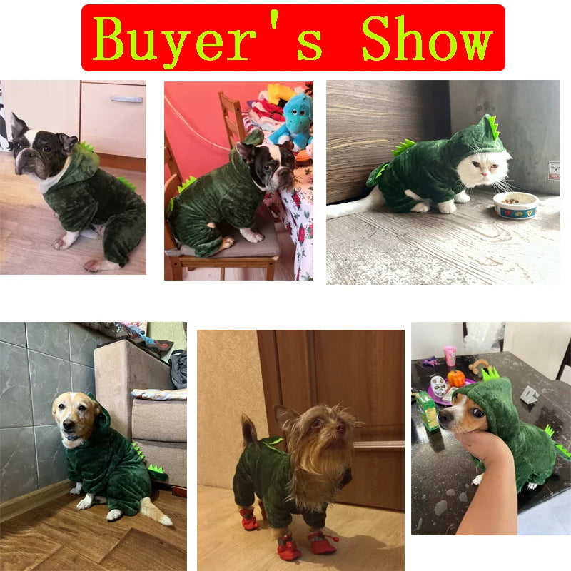 SnuggleBuddy Fleece Pet Jumpsuit