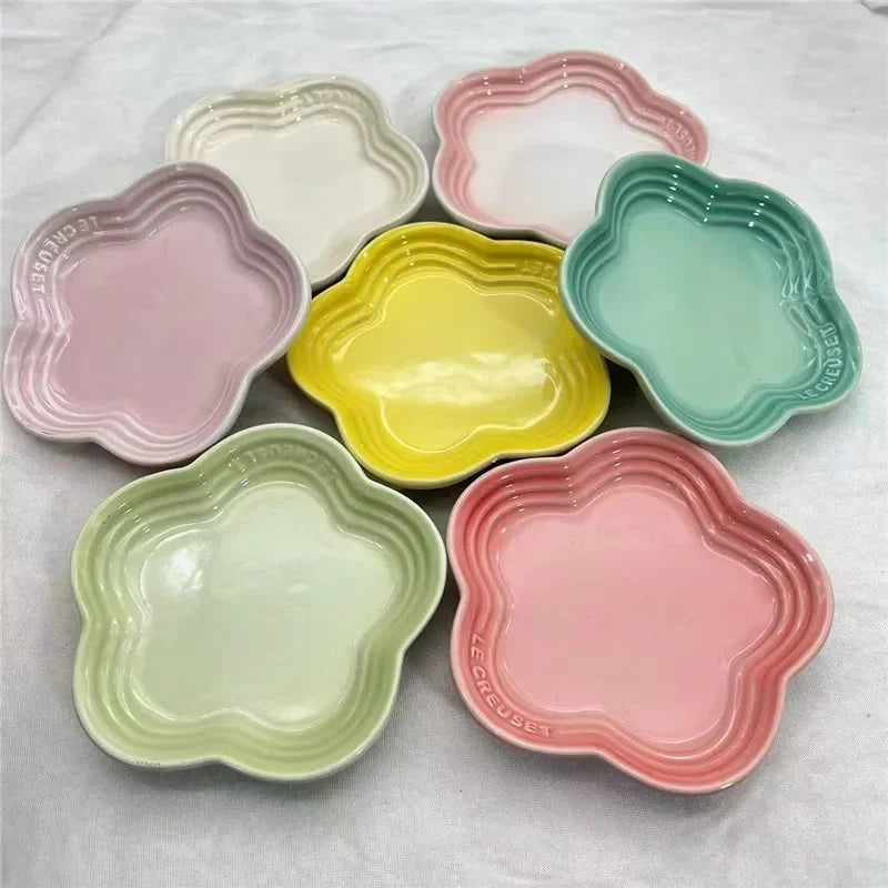 Extra-Wide Raised Ceramic Pet Bowl (Whisker-Friendly & Anti-Vomiting)