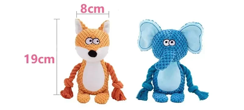 Plush Pals Squeaky Chew Toy