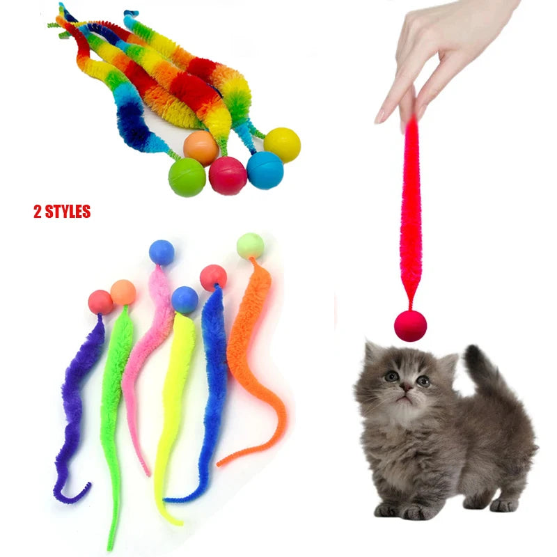🧶Wiggly Worm Cat Teaser